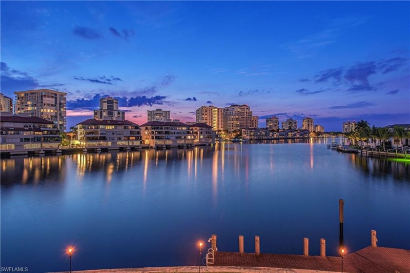 Panoramic vistas of Venetian Bay are stunning from this - Beach Lot for sale in Naples, Florida on Beachhouse.com