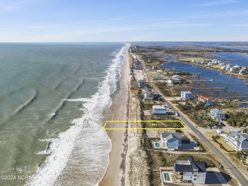 This oceanfront lot on Topsail Island NC offers a rare - Beach Lot for sale in North Topsail Beach, North Carolina on Beachhouse.com
