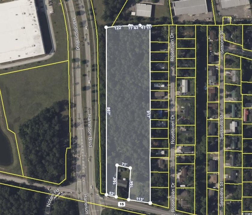 Now offering a 4.44 Acre Tract located in the heart of Myrtle - Beach Acreage for sale in Myrtle Beach, South Carolina on Beachhouse.com