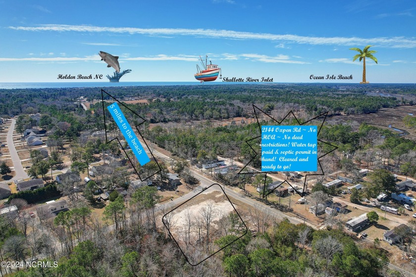 BACK ON MARKET THROUGH NO FAULT OF SELLER!  Now is your chance! - Beach Lot for sale in Supply, North Carolina on Beachhouse.com