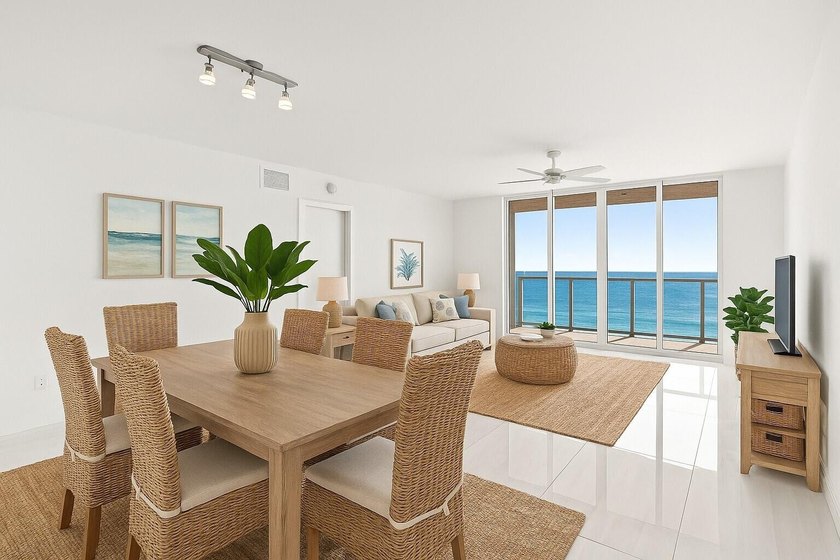 Impeccably maintained 10th floor condo w/2BR, 2.5BA overlooking - Beach Condo for sale in Riviera Beach, Florida on Beachhouse.com