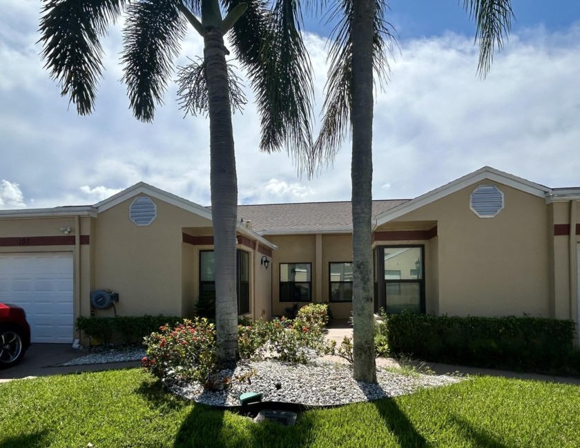 Spacious 2 Bedroom / 2 Bath Villa with one-car garage in All - Beach Home for sale in West Palm Beach, Florida on Beachhouse.com