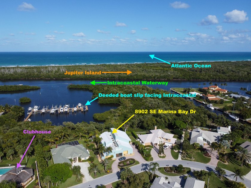 Designed by architect Brian Shores, this Intracoastal waterfront - Beach Home for sale in Hobe Sound, Florida on Beachhouse.com