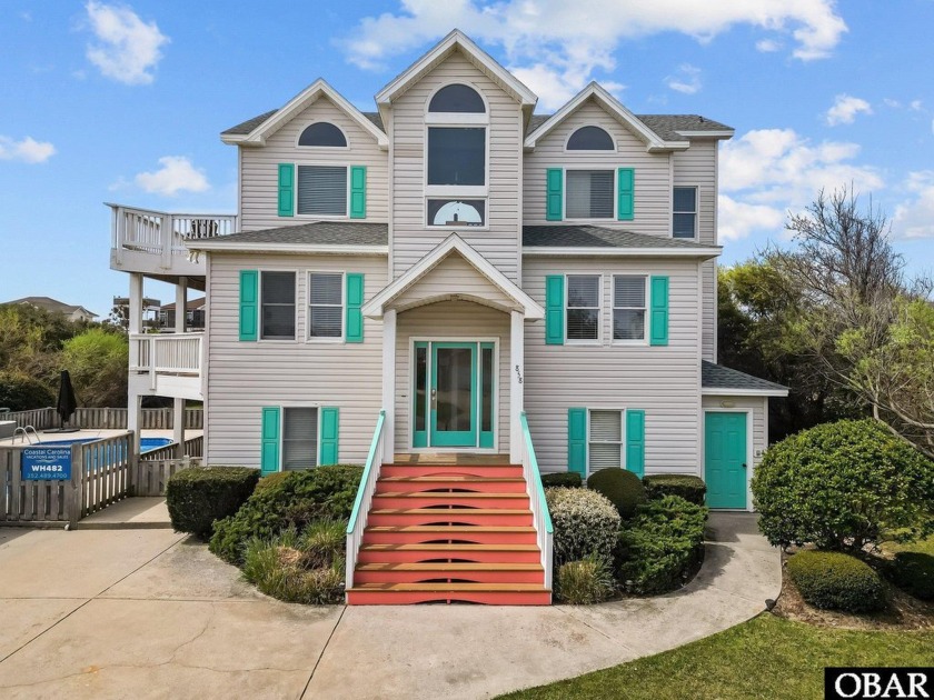 Stunning 8-Bed, 6-Bath Home in Whalehead Corolla - Walk to the - Beach Home for sale in Corolla, North Carolina on Beachhouse.com