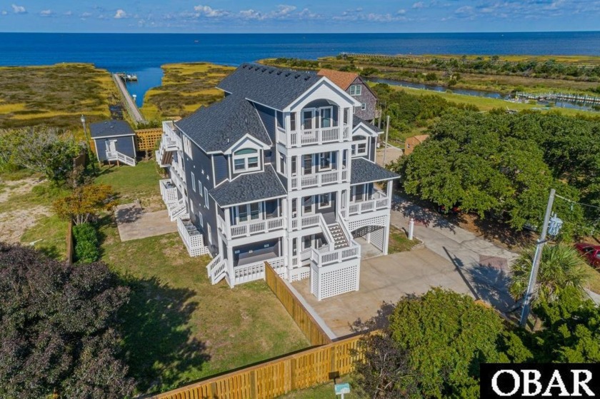 This exquisite SOUNDFRONT property in Salvo is truly ONE OF A - Beach Home for sale in Salvo, North Carolina on Beachhouse.com