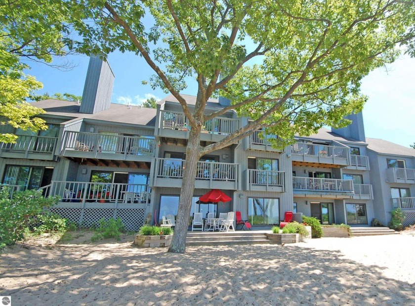 This is a very rare opportunity to own a beachfront condo in the - Beach Condo for sale in Glen Arbor, Michigan on Beachhouse.com