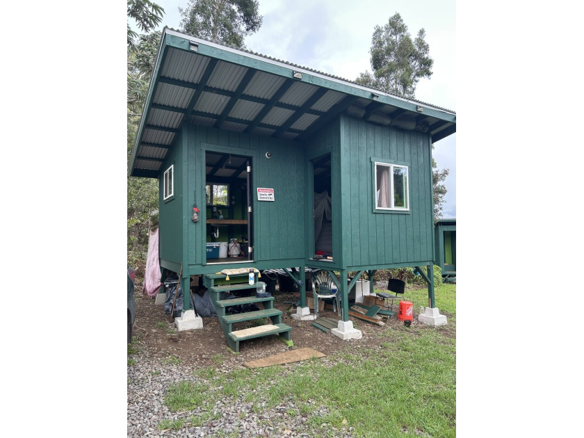 Well crafted cabin and storage building built by owner, a - Beach Lot for sale in Kurtistown, Hawaii on Beachhouse.com