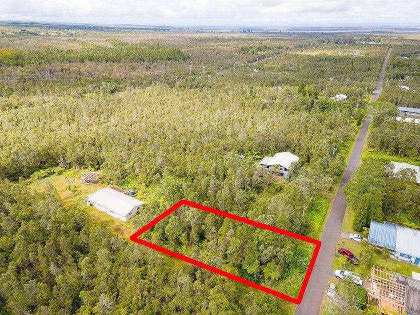 Build your dream home on this gorgeous front lot lush with - Beach Lot for sale in Volcano, Hawaii on Beachhouse.com
