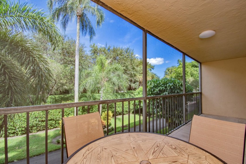 Private tropical garden view with large screened patio. updated - Beach Condo for sale in Delray Beach, Florida on Beachhouse.com