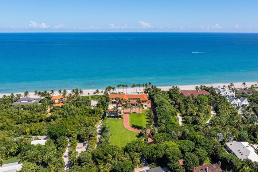 Nestled on a secluded stretch of Seminole beach and lining the - Beach Home for sale in North Palm Beach, Florida on Beachhouse.com