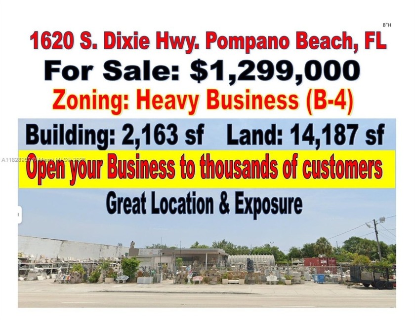 Great Opportunity to buy a Commercial Building of 2,163 sf in a - Beach Commercial for sale in Pompano Beach, Florida on Beachhouse.com