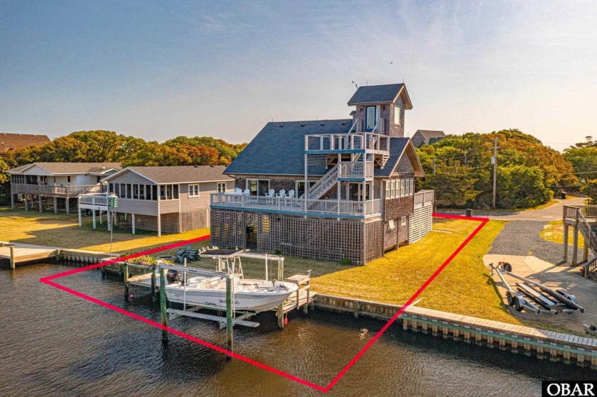 Turn-key and move-in ready, this beautifully maintained canal - Beach Home for sale in Frisco, North Carolina on Beachhouse.com