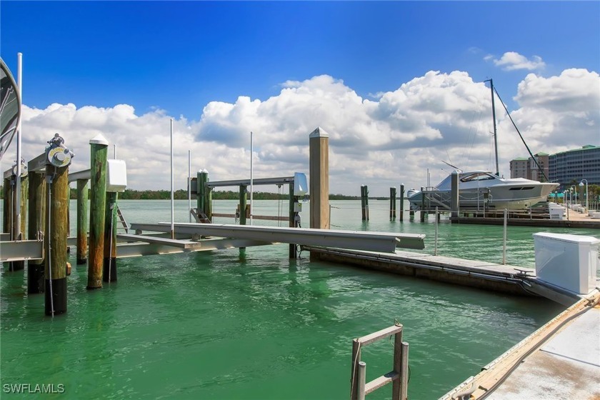 This exceptional wet floating concrete dock is ideally located - Beach Lot for sale in Fort Myers Beach, Florida on Beachhouse.com