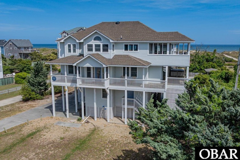 Location, views, and room for everyone -- this semi-oceanfront - Beach Home for sale in Waves, North Carolina on Beachhouse.com