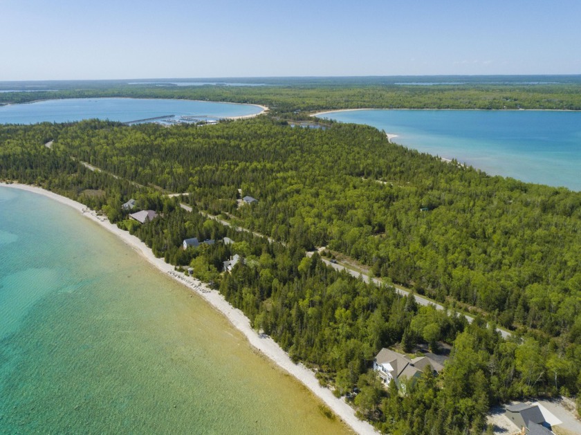 Beautiful Lake Huron lot nestled between quiet state marina and - Beach Lot for sale in Presque Isle, Michigan on Beachhouse.com