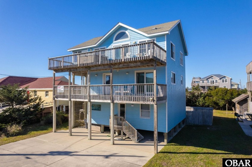 Enjoy stunning ocean views from Grateful Waves, a charming - Beach Home for sale in Waves, North Carolina on Beachhouse.com