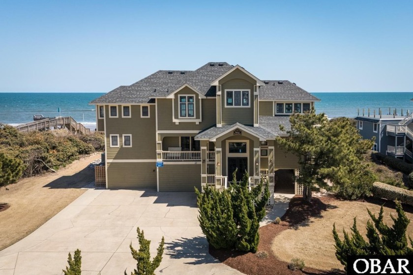 This stunning beachfront retreat seamlessly blends - Beach Home for sale in Corolla, North Carolina on Beachhouse.com