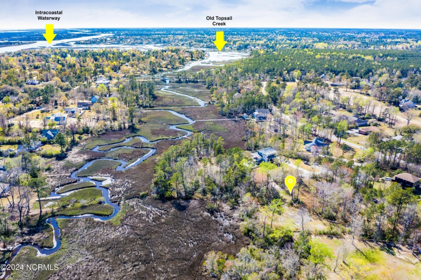 Welcome to the highly desirable waterfront and golf course - Beach Lot for sale in Hampstead, North Carolina on Beachhouse.com