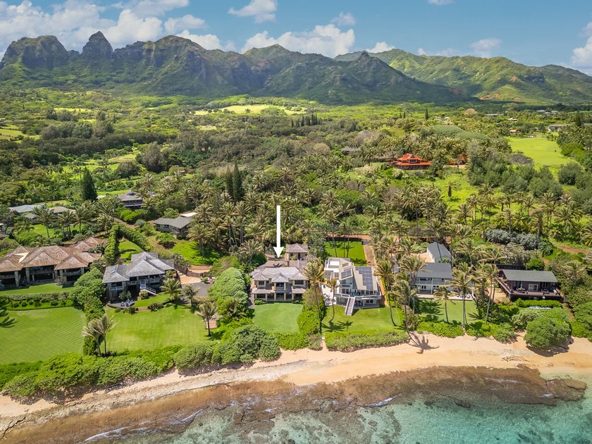 Hale Aliomanu is a private oceanfront estate located on Aliomanu - Beach Home for sale in Anahola, Hawaii on Beachhouse.com