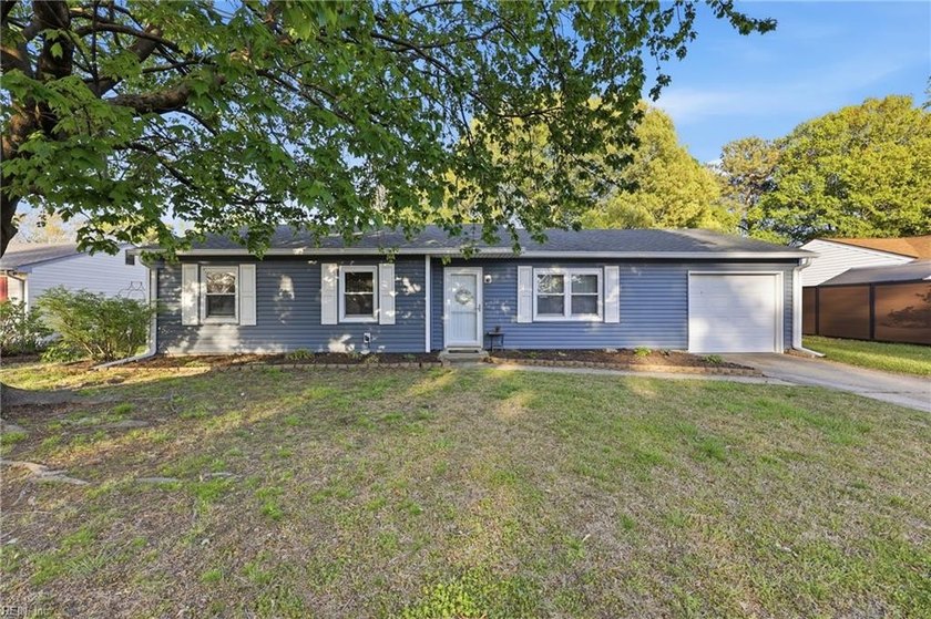 Water views and modern updates await in this charming ranch home - Beach Home for sale in Virginia Beach, Virginia on Beachhouse.com