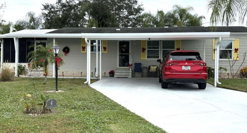 Experience serene living in this inviting 1,372 sq ft Palm - Beach Home for sale in Sebastian, Florida on Beachhouse.com