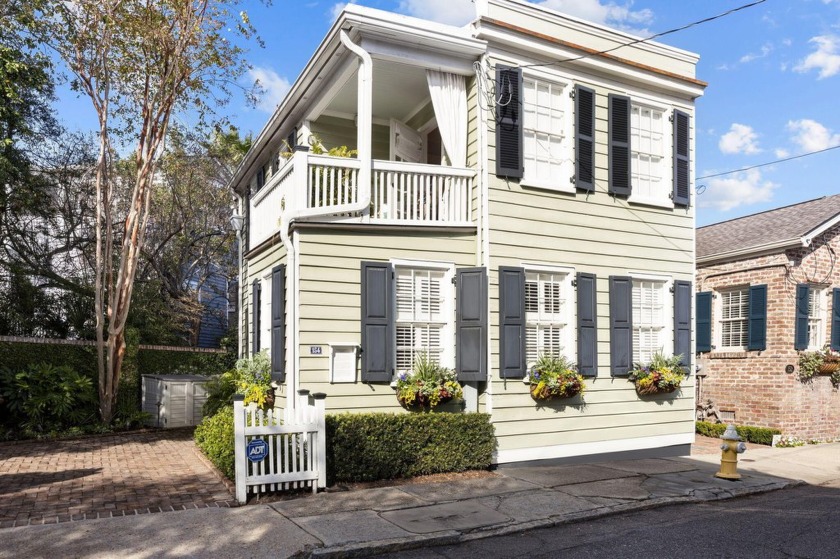 Nestled on one of Charleston's oldest streets, 154 Tradd Street - Beach Home for sale in Charleston, South Carolina on Beachhouse.com