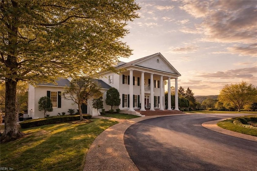 Set on 42 private acres behind a gated entrance, this - Beach Home for sale in Williamsburg, Virginia on Beachhouse.com