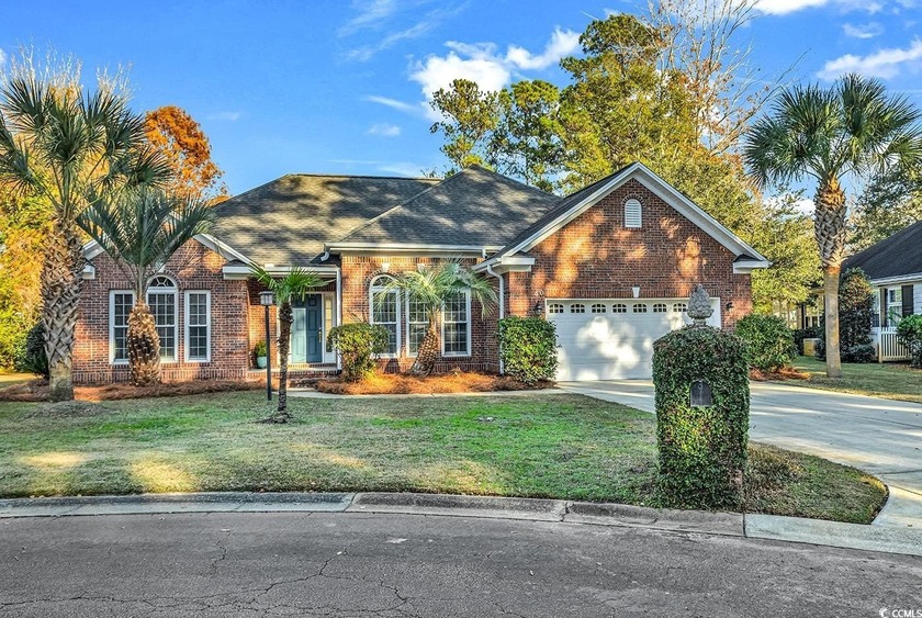 This Lovely All Brick Ranch Style Residence is located in a - Beach Home for sale in Pawleys Island, South Carolina on Beachhouse.com