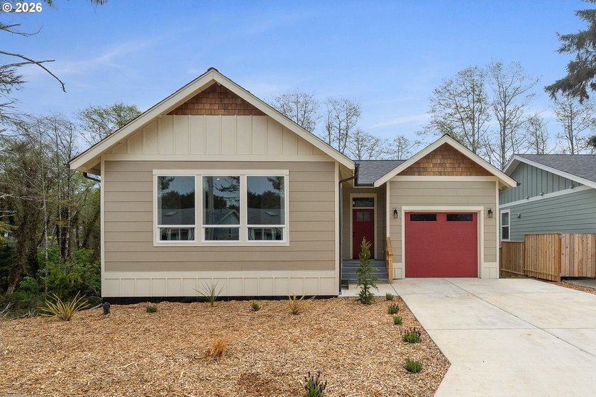 New construction home nestled among the trees in Nelscott - Beach Home for sale in Lincoln City, Oregon on Beachhouse.com