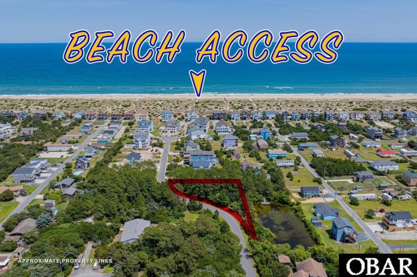 This could be the site of your future dream home! Nestled on a - Beach Lot for sale in Salvo, North Carolina on Beachhouse.com