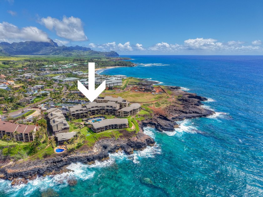 Set on the top floor with Kauai South Shore Ocean, sunrise and - Beach Condo for sale in Koloa, Hawaii on Beachhouse.com