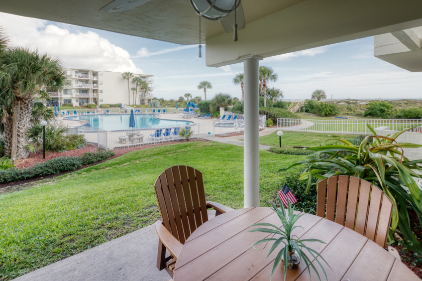 CRC 1105 - Ground Floor Condo with Great Pool & Beach - Beach Vacation Rentals in St Augustine, Florida on Beachhouse.com