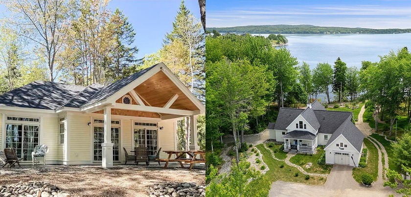 On the shores of Penobscot Bay, this spectacular Maine property - Beach Acreage for sale in Stockton Springs, Maine on Beachhouse.com