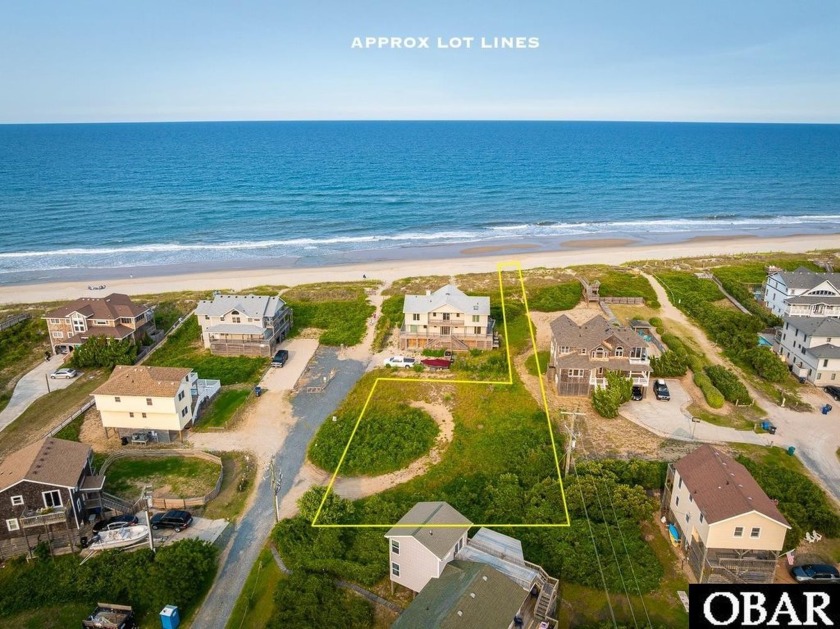 Build your oceanfront dream home in Duck! Rare opportunity to - Beach Lot for sale in Duck, North Carolina on Beachhouse.com