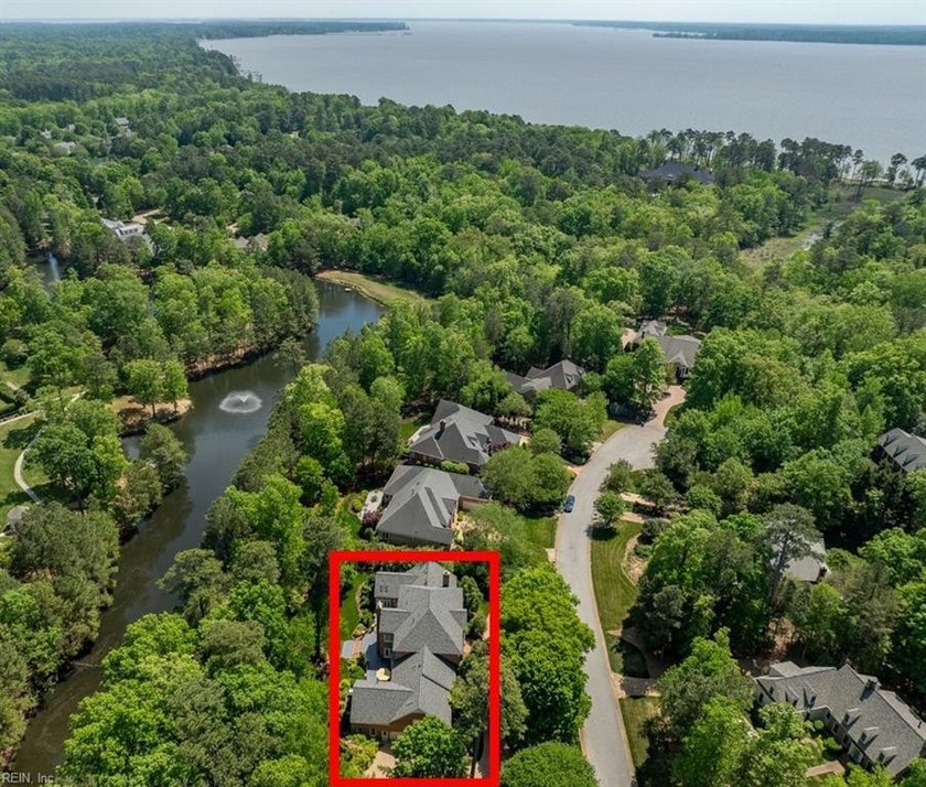 An exquisite home nestled on a double homesite bordering a - Beach Home for sale in Williamsburg, Virginia on Beachhouse.com