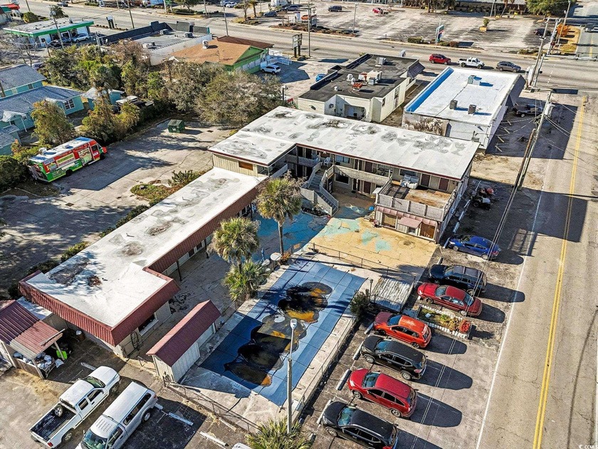 Introducing the Atlantic Holiday Motel, a rare 21-unit apartment - Beach Lot for sale in Myrtle Beach, South Carolina on Beachhouse.com