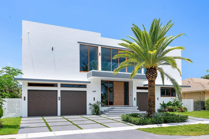 New Construction slated for May 2023. Modern-Contemporary - Beach Home for sale in Lighthouse Point, Florida on Beachhouse.com