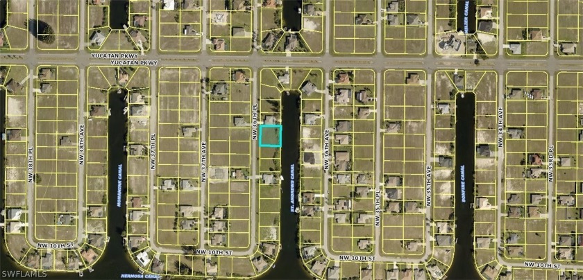 Triple gulf access lot in unit 60 west of Burnt Store Rd. Easy - Beach Lot for sale in Cape Coral, Florida on Beachhouse.com