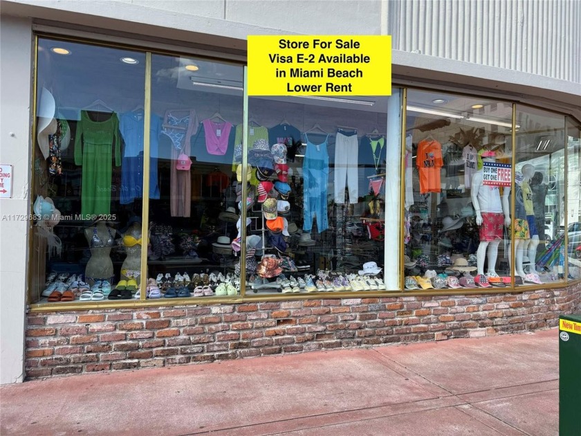 Merchandise Store Business for Sale in Prime Location with - Beach Commercial for sale in Miami Beach, Florida on Beachhouse.com