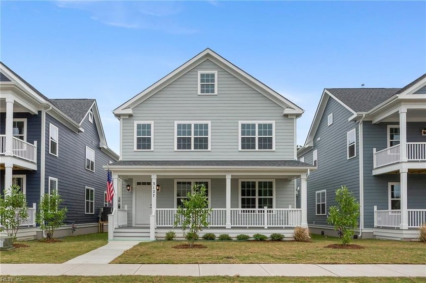 Elegant New Custom Beach Home right next to the Chesapeake Bay! - Beach Home for sale in Norfolk, Virginia on Beachhouse.com