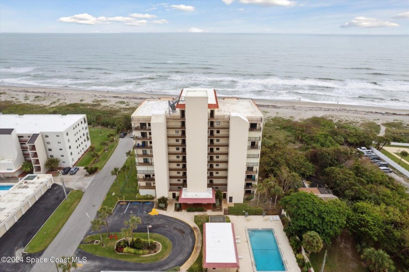 Take in the STUNNING VIEWS from this DIRECT oceanfront SE corner - Beach Condo for sale in Cocoa Beach, Florida on Beachhouse.com