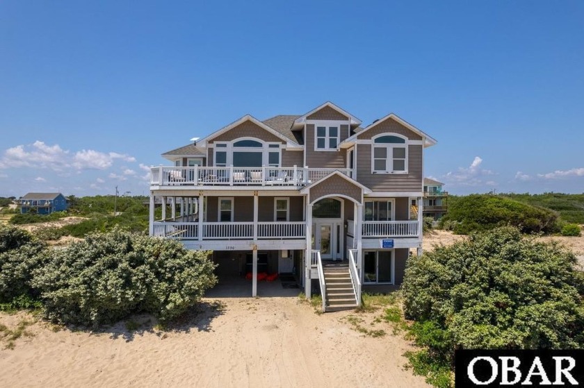 Classic Outer Banks, this 8 bedroom 8.5 bath home has everything - Beach Home for sale in Corolla, North Carolina on Beachhouse.com