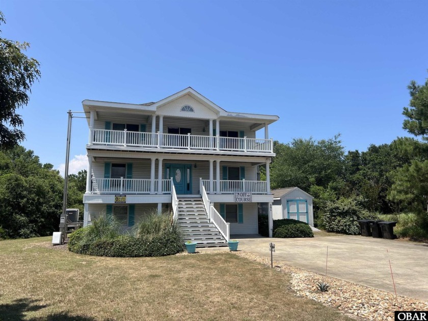 *Off Course* is a 6 Bedroom, 4 Bath home just east of the 8th - Beach Home for sale in Kitty Hawk, North Carolina on Beachhouse.com