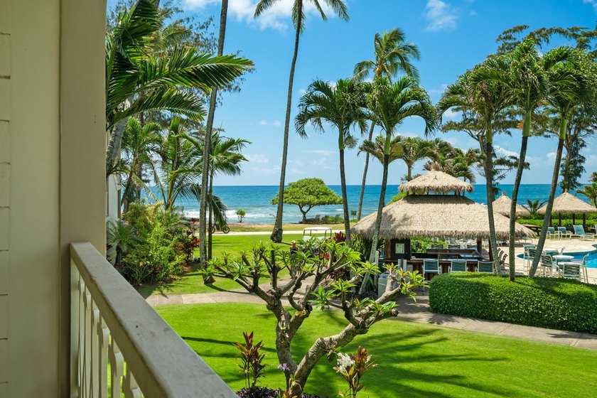 OCEAN VIEW from the Lanai!! Islander on the Beach #236 is a - Beach Condo for sale in Kapaa, Hawaii on Beachhouse.com