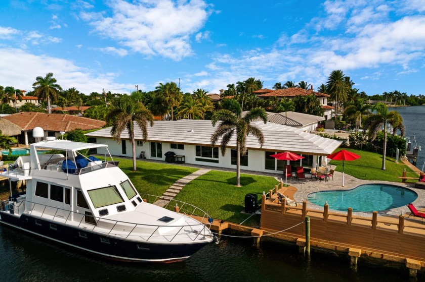 No fixed bridges. Welcome to this exceptional waterfront - Beach Home for sale in Pompano Beach, Florida on Beachhouse.com