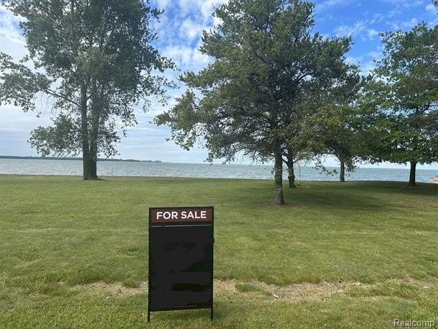 Stunning Lake Front Homesite - with 100.94' of prime Saginaw Bay - Beach Lot for sale in Pigeon, Michigan on Beachhouse.com
