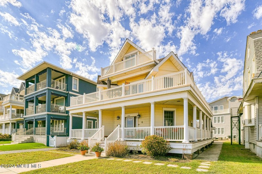 Stunning Oceanfront 2-Family Home with Breathtaking Views - Beach Lot for sale in Belmar, New Jersey on Beachhouse.com