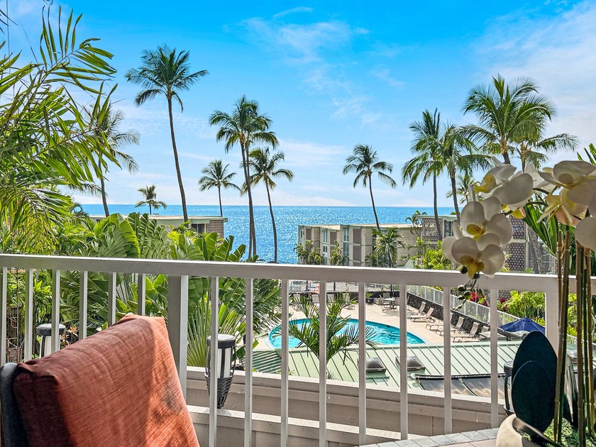 Located in the desirable Alii Villas complex on iconic Alii - Beach Condo for sale in Kailua Kona, Hawaii on Beachhouse.com