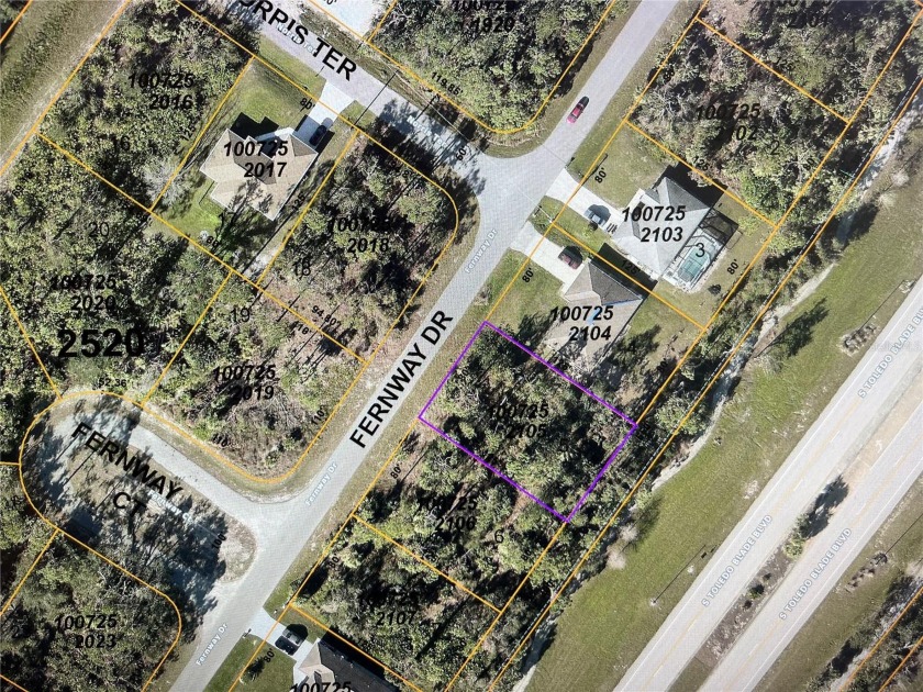 NO HOA OR CDD! MINUTES AWAY FROM WARM MINERAL SPRINGS! This - Beach Lot for sale in North Port, Florida on Beachhouse.com