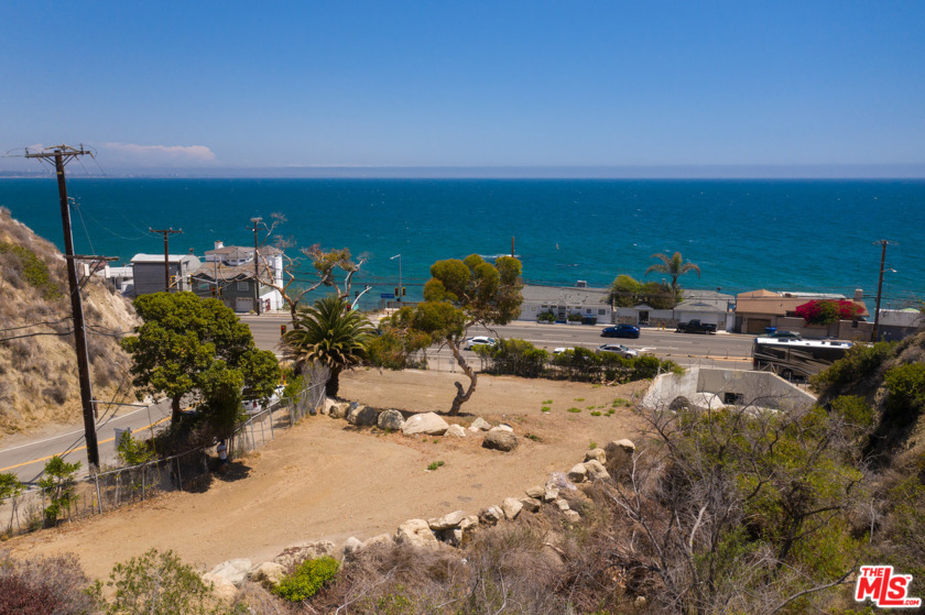 On the corner of PCH and Big Rock Canyon, sits an approximately - Beach Acreage for sale in Malibu, California on Beachhouse.com
